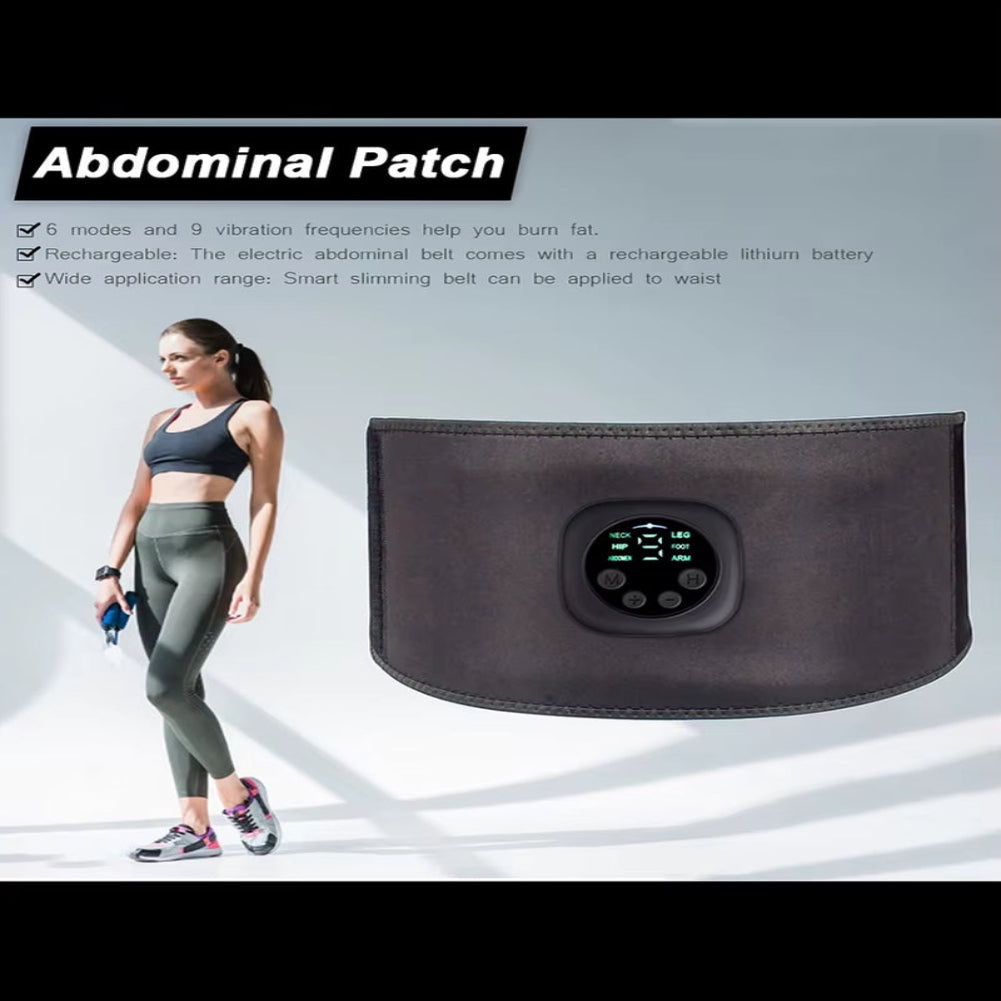 CoreSculpt EMS™ – Smart Ab Toner Belt for Body Shaping, Muscle Building & Pain Relief