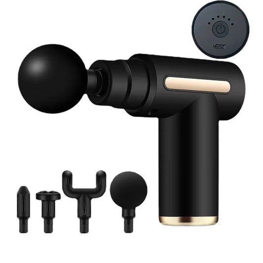 PulseRelief Pro™ – Portable LED Percussion Massage Gun for Deep Tissue Recovery