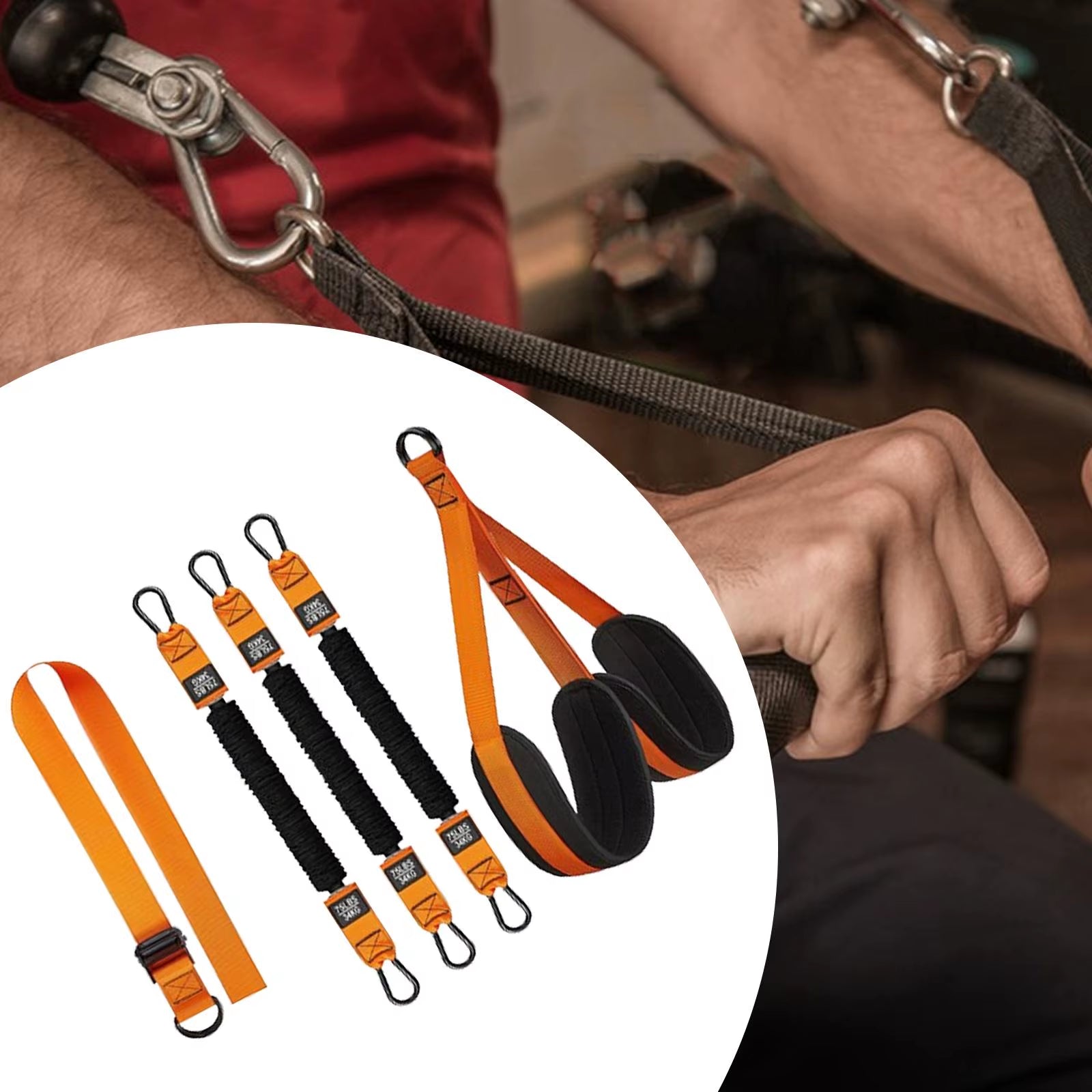 PowerBand Pro – Pull-Up Assist & Full-Body Resistance Trainer