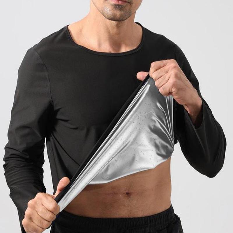 Longsleeves Neoprene Workout Sauna Compression Top