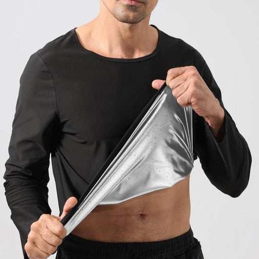 Longsleeves Neoprene Workout Sauna Compression Top